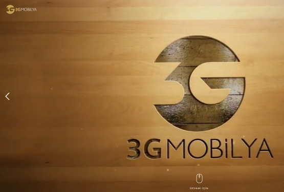 3G Mobilya Website Tasarım