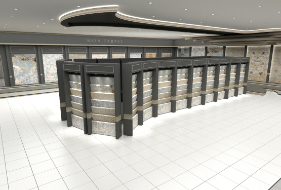 Reis Halı Showroom Tasarımı